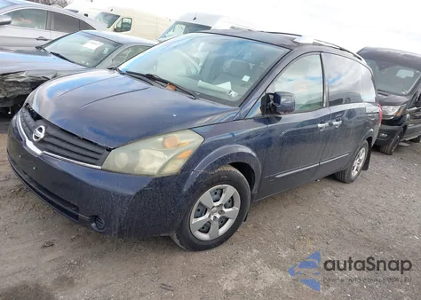 2007 Nissan Quest 3.5 S from USA, damaged, VIN 5N1BV28U77N107312